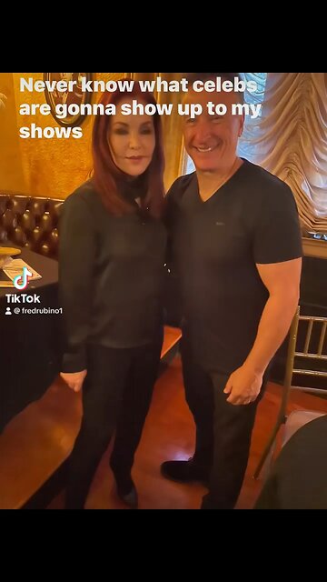 Come to see Fred Rubino and who knows who will show up