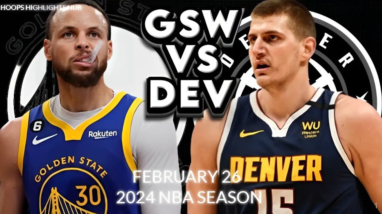 Golden State Warriors vs Denver Nuggets Full Game Highlights | Feb 25 | 2024 NBA Season