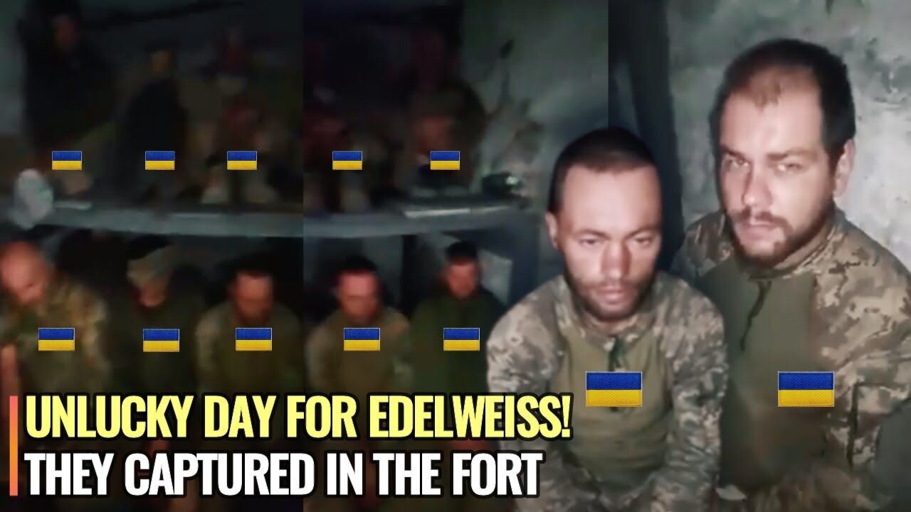 Unlucky day, a group of the brigade Edelweiss of Ukraine captured toward Liman