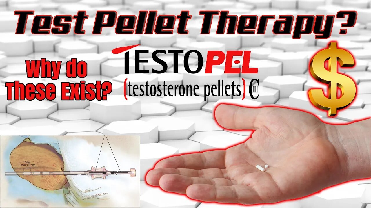 Testopel - Testosterone Pellet Therapy - Why do these exist?