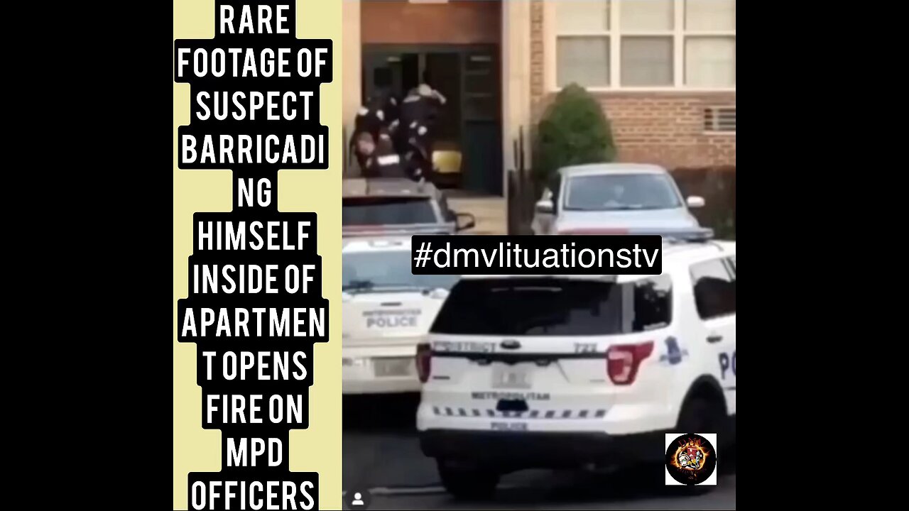 Dc police barricade goes left (Must watch)