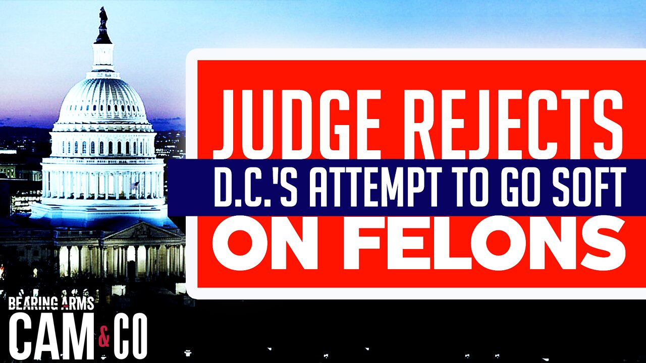 Federal judge rejects D.C.'s attempt to go soft on felons-in-possession