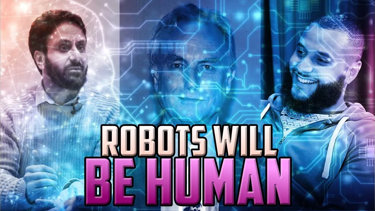Richard Dawkins ＂Robots will become conscious＂ ft Hamza Tzortzis.