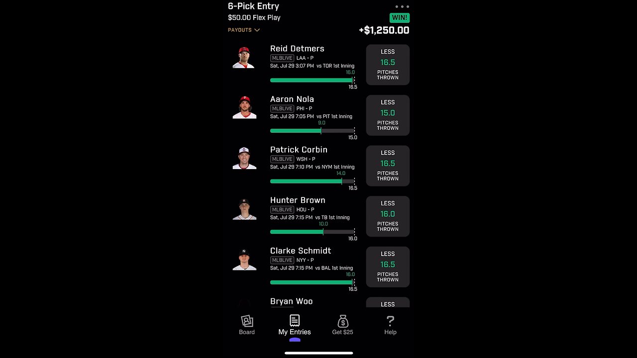 How I turned $50 into $1250 on PrizePicks