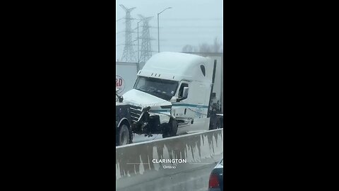 Truck Accident On Highway 401