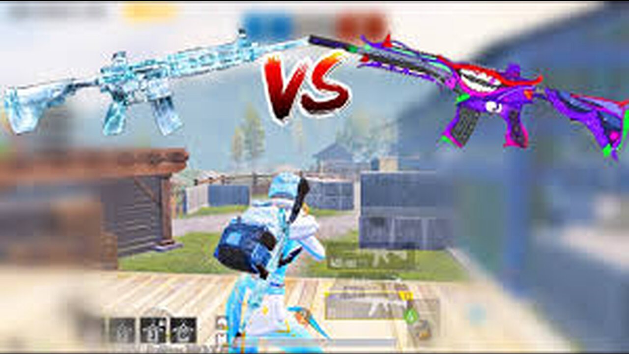 1vs1 room for M4 glacier 😱😨