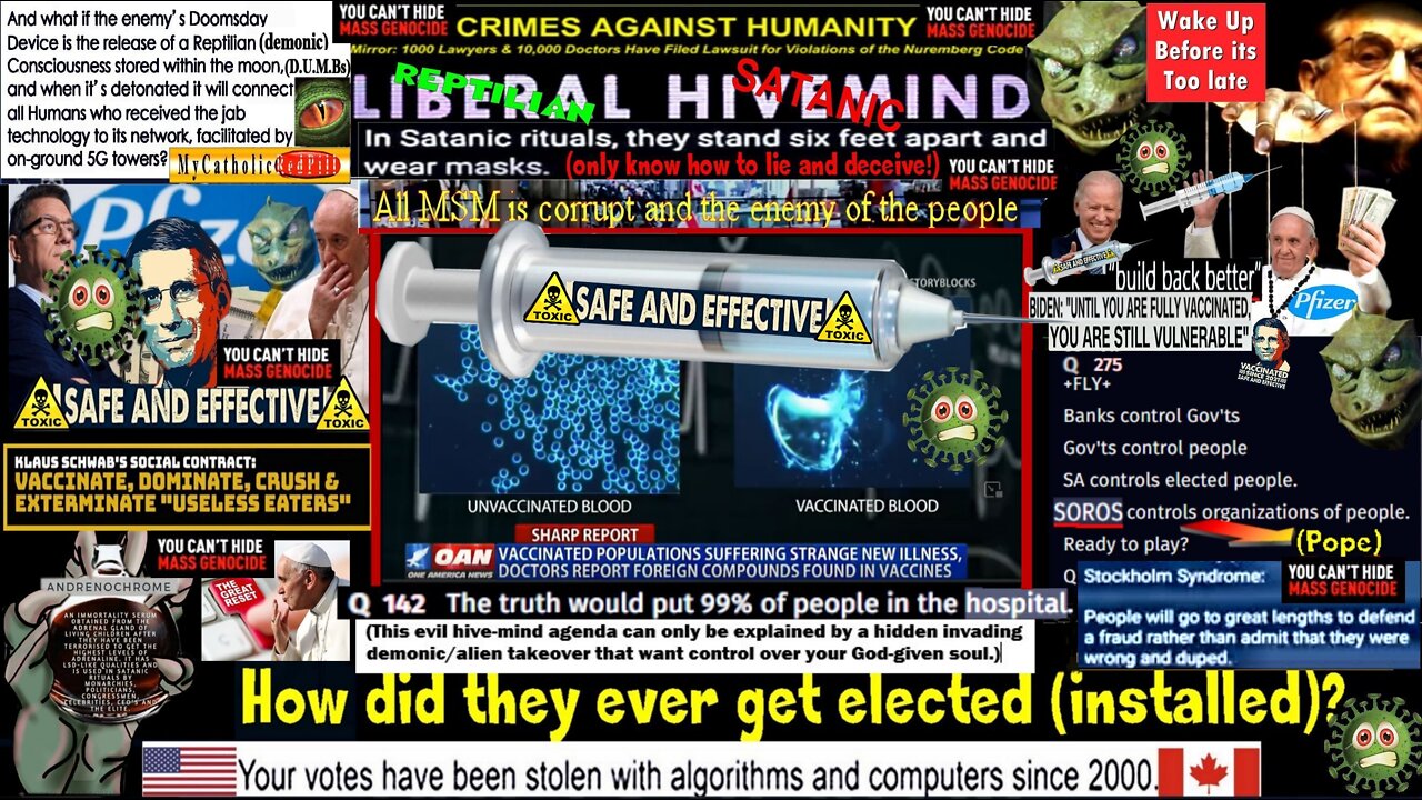 COVID-19 Vaccinated People Suffering Strange Hallucinations Before Collapsing