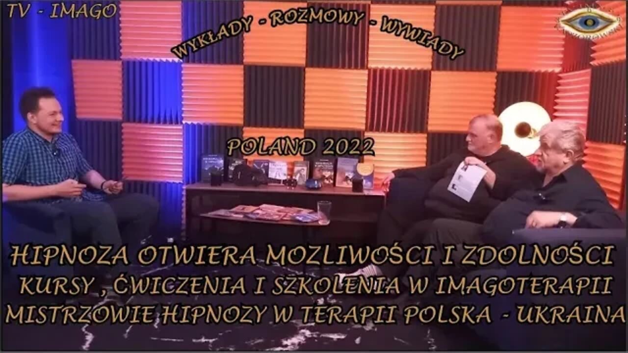 HIPNOZA OTWIERA MOŻLIWOŚCI I ZDOLNOŚCI - KURSY, ĆWICZENIA I SZKOLENIA W IMAGOTERAPII /2022© TV IMAGO