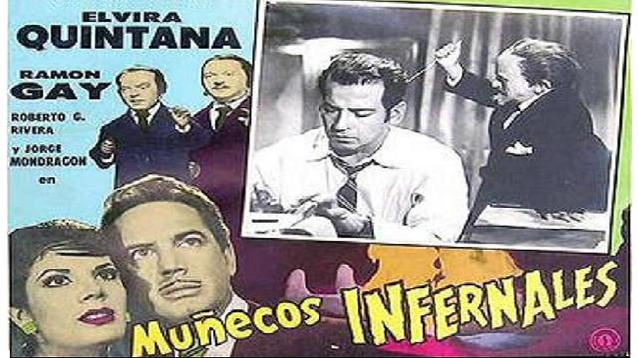 CURSE OF THE DOLL PEOPLE 1961 (Munecos Infernales) Voodoo Priest Uses Hideous Killer Dolls FULL MOVIE HD