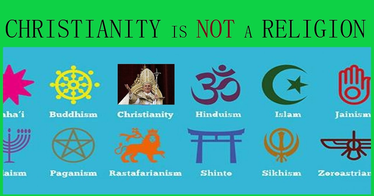 CHRISTIANITY IS NOT!!... A RELIGION. #560