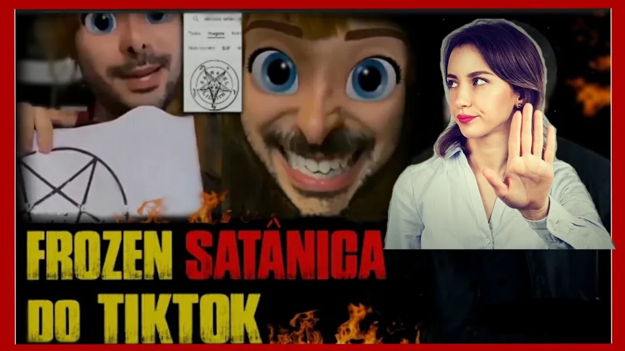 Frozen satânica do Tik Tok