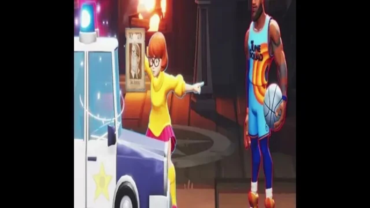 Velma stops calling the police on Lebron James | Multiversus