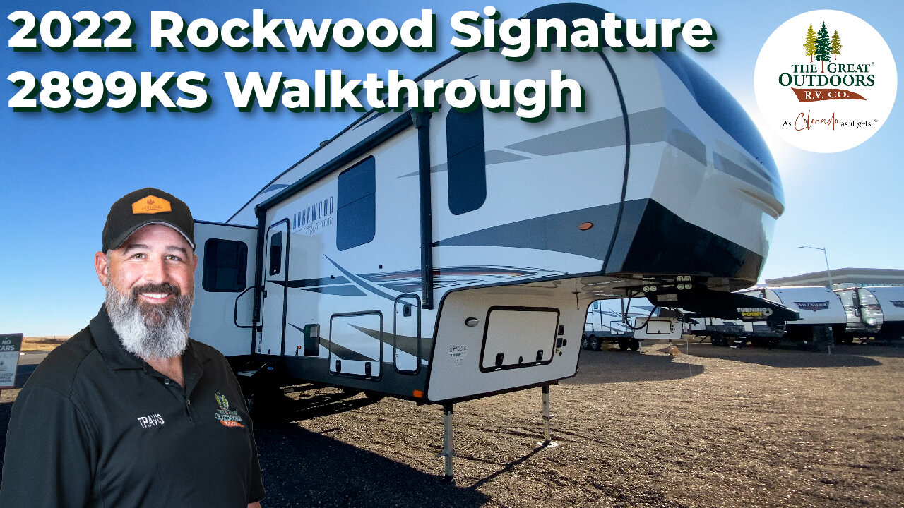 (RV Life) Rockwood Signature 2899KS (Fifth Wheel Family RV Camping)