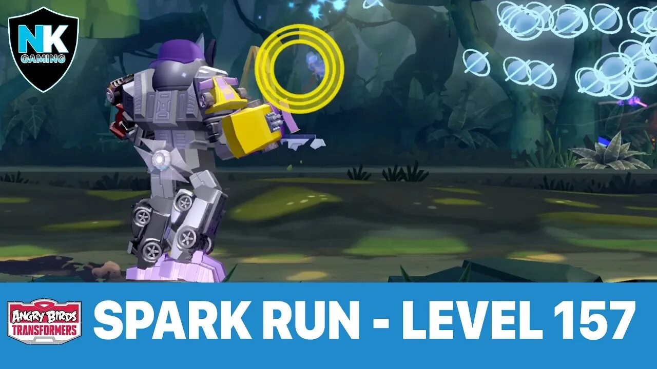 Angry Birds Transformers - Spark Run Series - Level 157 - Featuring Menasor