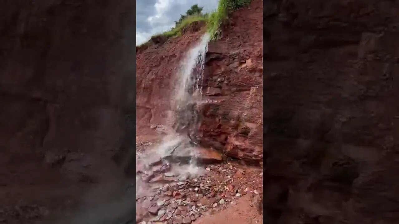 A waterfall on PEI