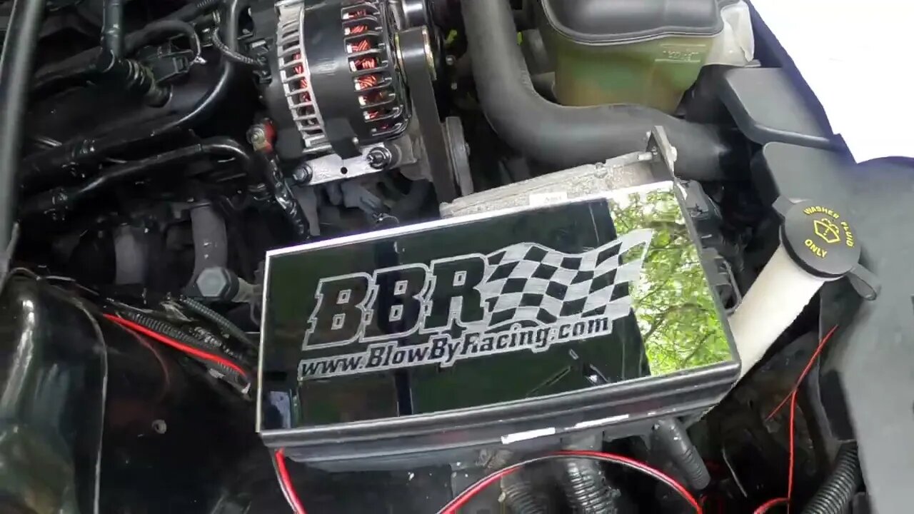 BLOW BY RACING MUSTANG COVER