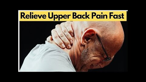 Relieve upper back pain fast 🏋