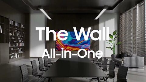 The Wall All in One Adopt a new paradigm for your business Samsung