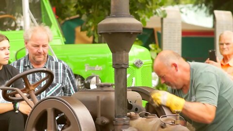 LanzTreffen Leipzig - Markkleeberg 2019 - HL12, der erste Ackerschlepper der Heinrich Lanz AG