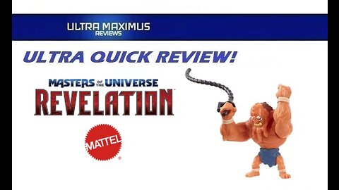 💥Ultra Quick Review | Beastman | Eternia Minis | MOTU Revelation