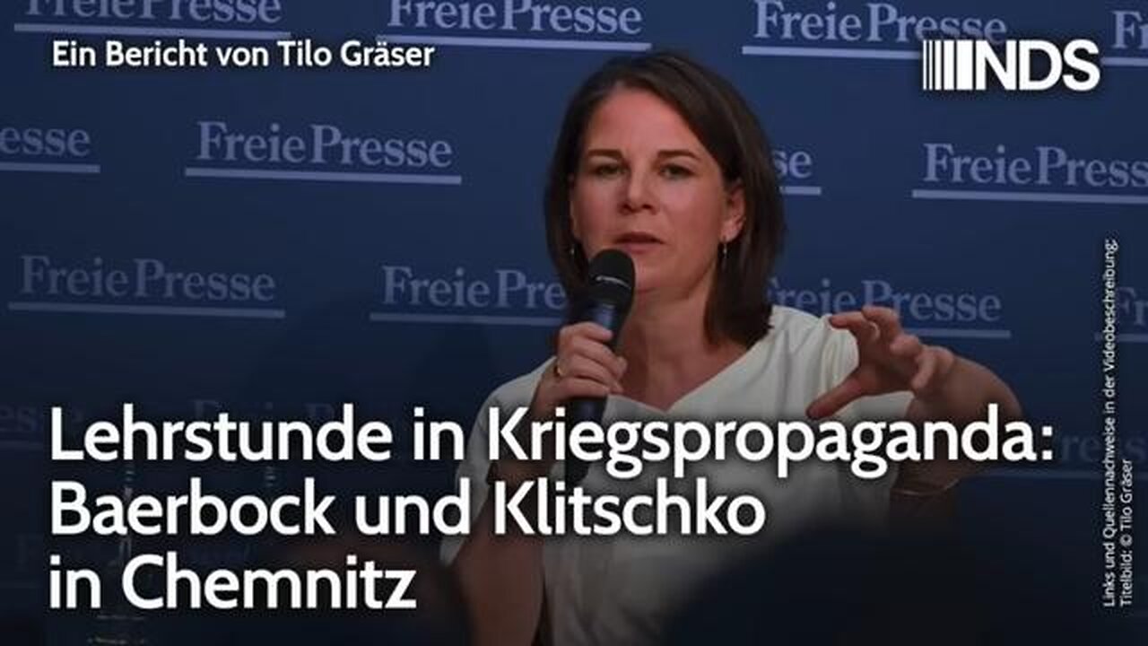 Lehrstunde in Kriegspropaganda