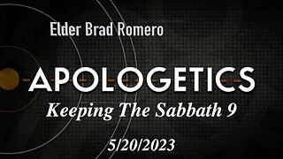 Keeping the Sabbath 9