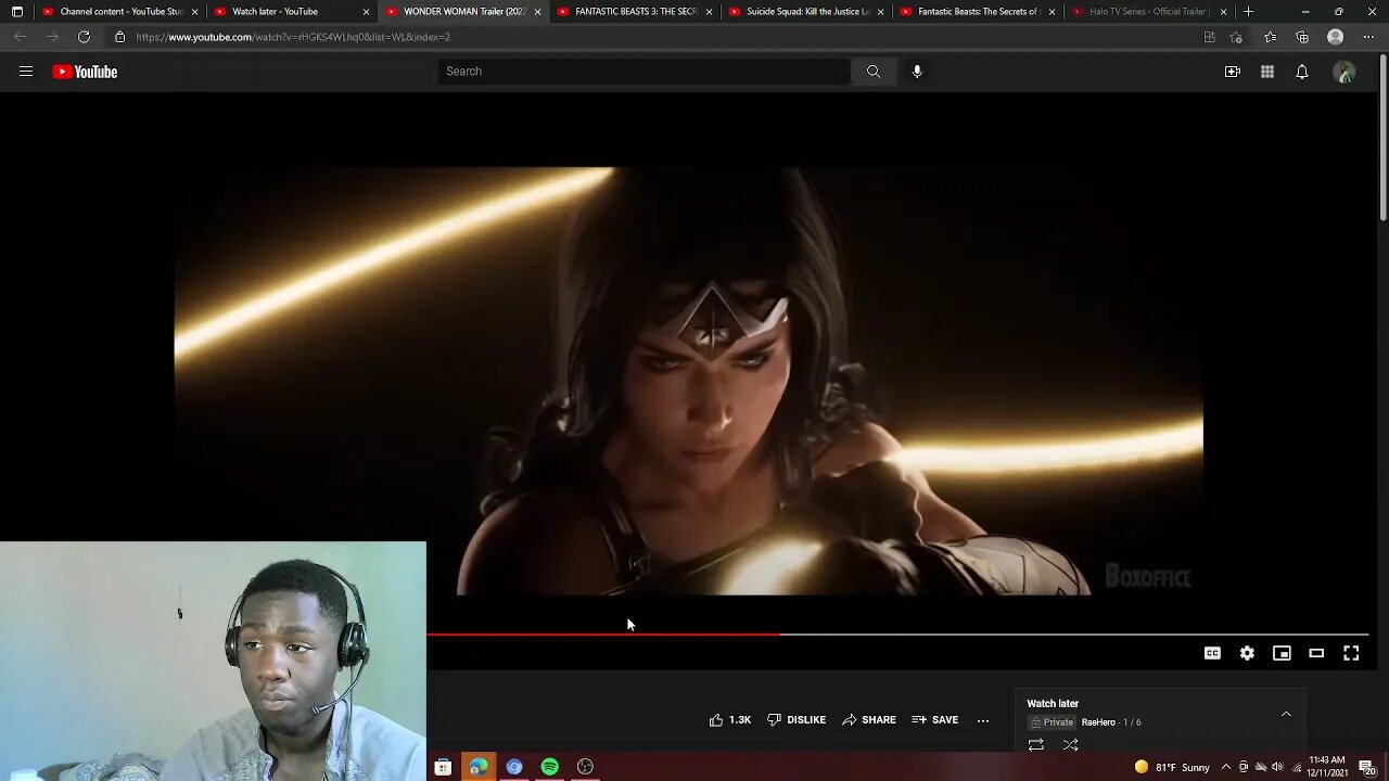 REACTION!!!WONDER WOMAN Trailer (2022)