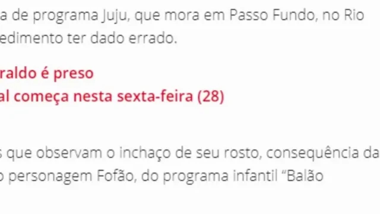 COITADA! Trans que aplicou silicone industrial no rosto diz que pessoas a comparam com “Fofão”