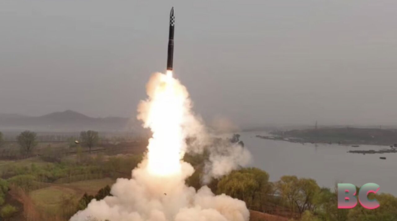 N. Korea says it tested new solid-fuel long-range missile