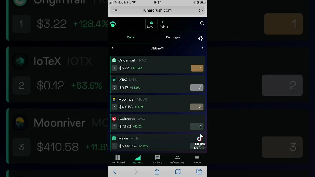 Today top 10 coins 3-11-2021