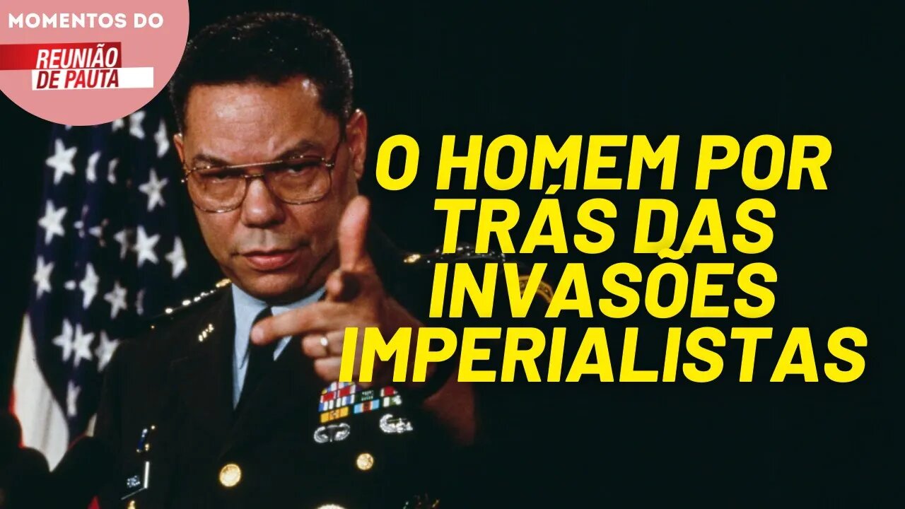 A morte de Colin Powell nos EUA | Momentos do Reunião de Pauta