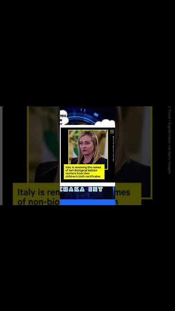 Italy removes nonbiological lesbian mothers from birth certificate