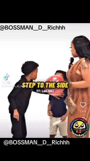 😂😂 lil Broo didn’t know what to do