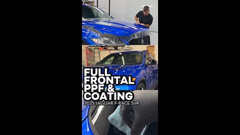 2025 Jaguar F-Pace SVR | PPF, Paint Correction & Ceramic Coating