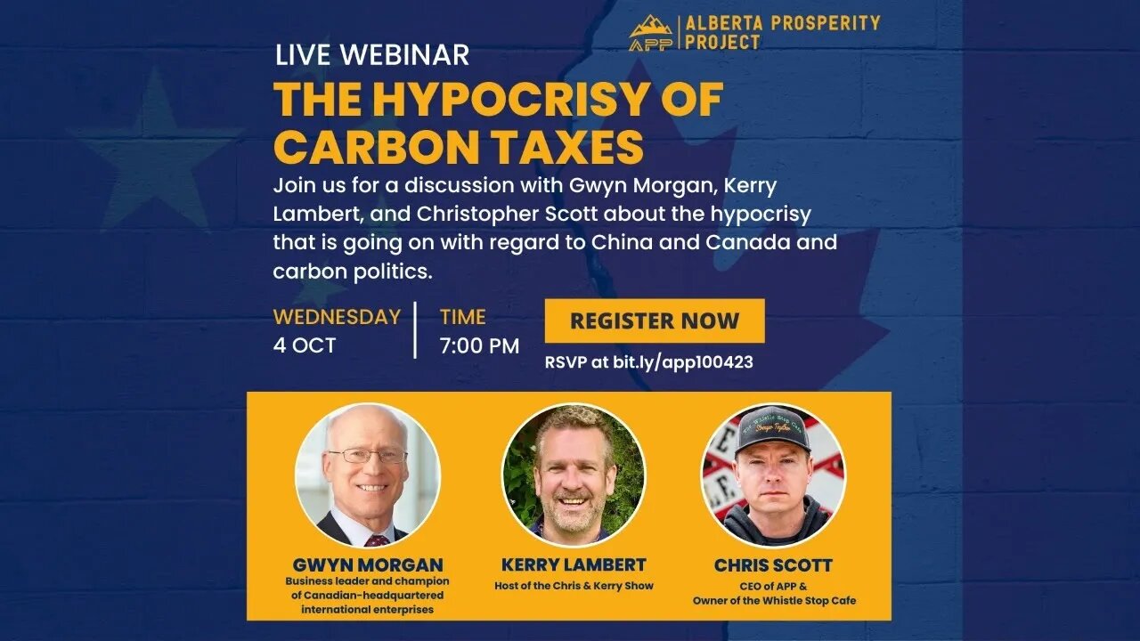 The Hypocrisy of Carbon Taxes w/ Gwyn Morgan