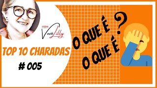 O QUE É, O QUE É ? | DESAFIO # 005 | CHARADAS DA VOVÓ LILLY