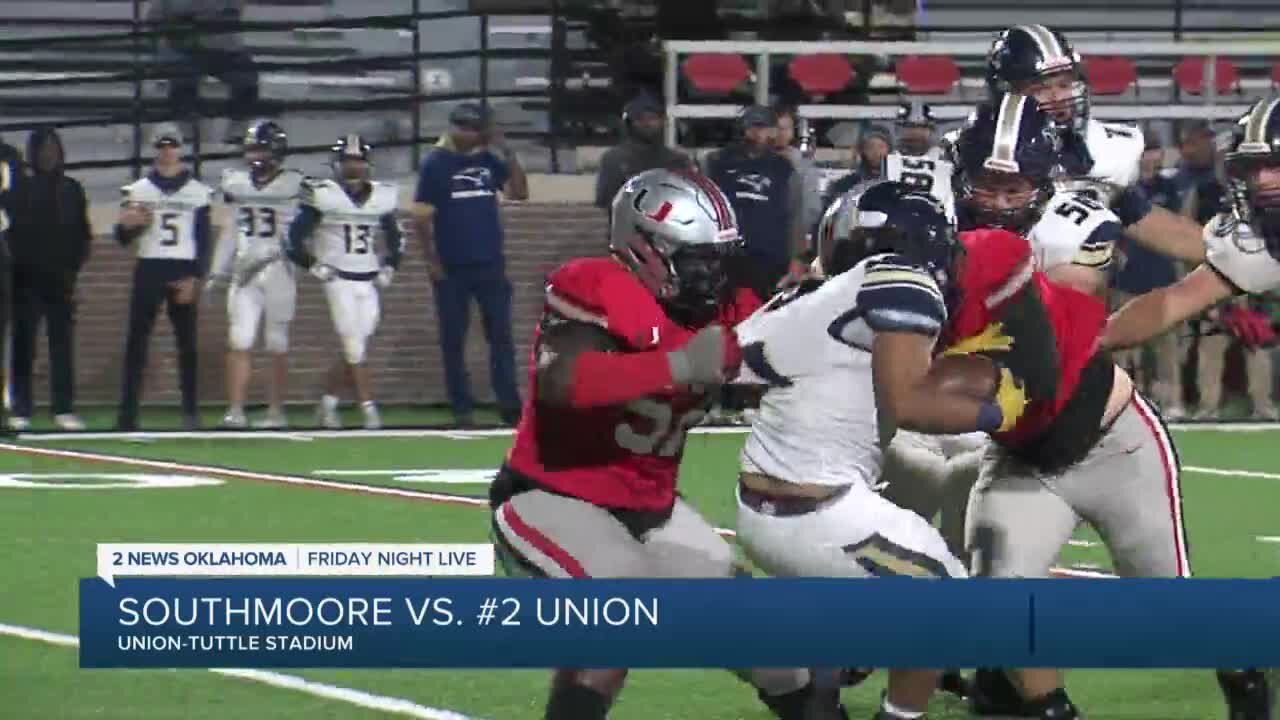 Friday Night Live Week 9: Union dominates Southmoore 42-0