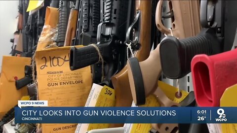 Cincinnati looks into gun violence solutions