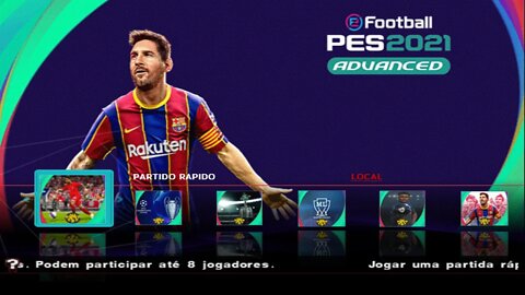 NOVO ! PES 2021 PS2 ADVANCED LANÇAMENTO NOVEMBRO EDITOR LETO