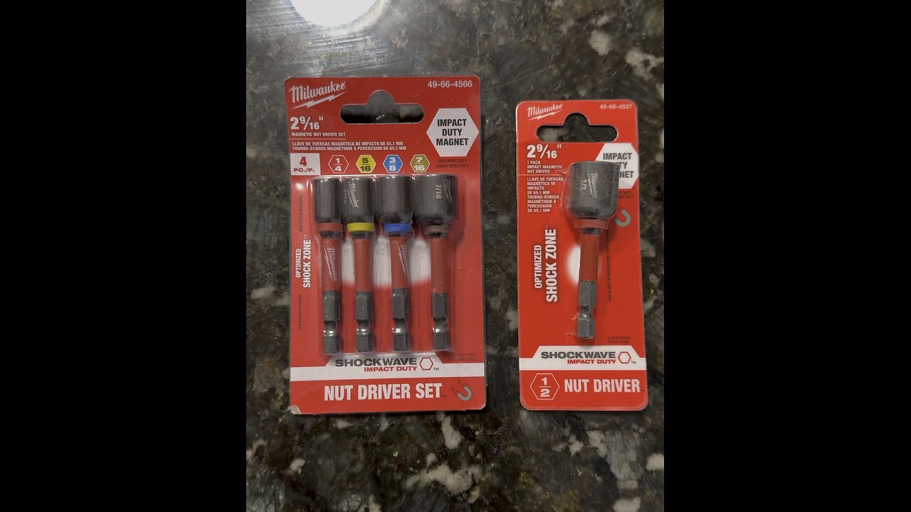 MILWAUKEE NUT DRIVER SET