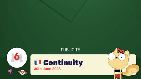 M6 (France) - Commercials/Continuity (30th June 2023)