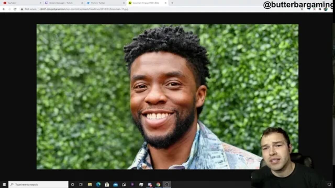 Paying Respect to Chadwick Boseman and Please get checked