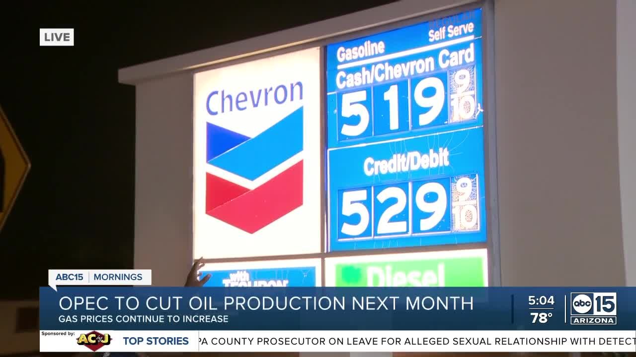 OPEC+ makes big oil cut to boost prices; pump costs may rise