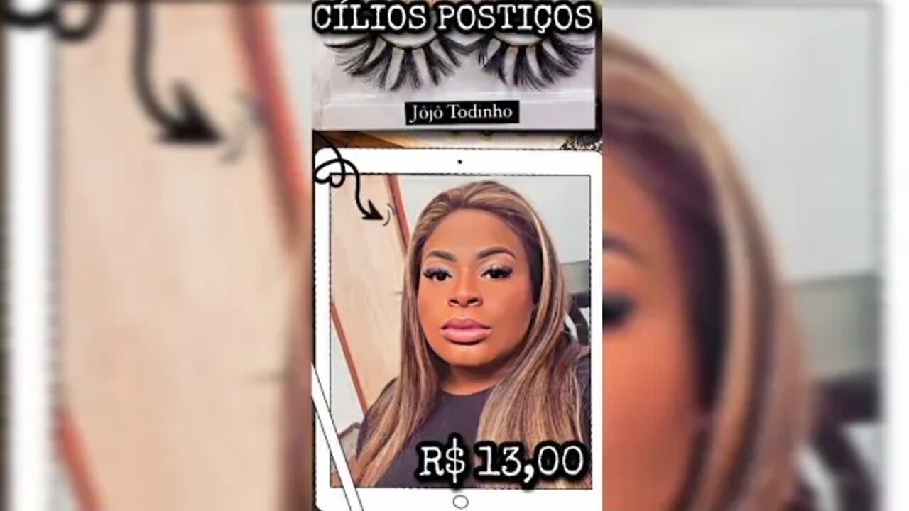 🛑 JOJO TODYNHO CÍLIOS POSTIÇOS NA SHOPEE!