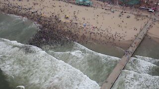 SOUTH AFRICA - Durban - 01-01-2019 - Durban Areal Videos (bSg)