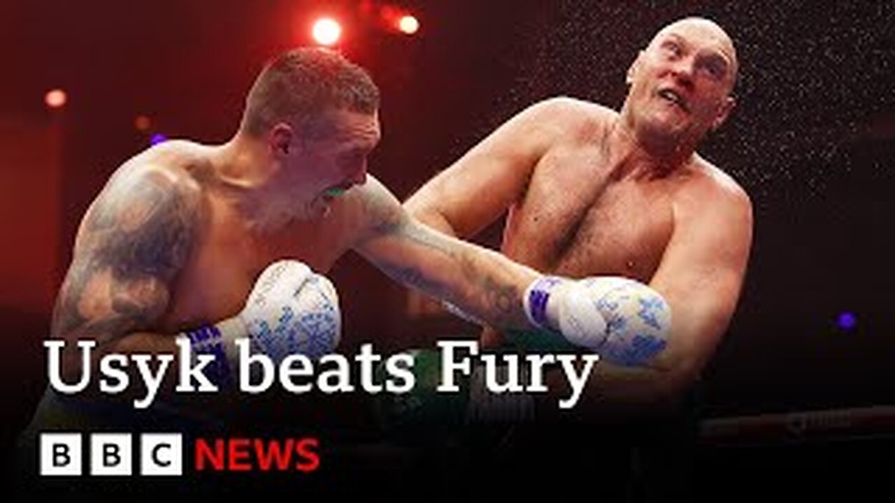 Usyk beats Fury to become undisputedheavyweight champion of the world | BBC News