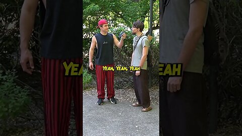 He Was SUPER High Mid-Interview