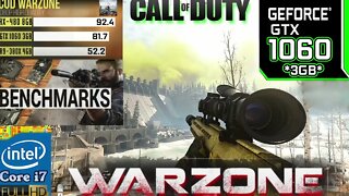 CoD: WARZONE (1080p Normal) New MINI FPS Demos 🔥 Test: EVGA GTX 1060 3GB #SHORTS