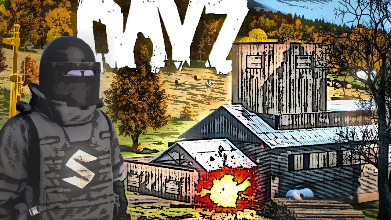 We built an OVERPOWERED FACTORY base! DayZ - (Movie)