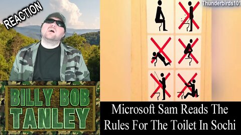 Microsoft Sam Reads The Rules For The Toilet In Sochi REACTION!!! (BBT)
